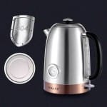 Sokany Electric Kettle With Temperature Meter 1.7 L, 2200W, Sk1031