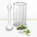 With mixing foot for more baking and cooking versatility