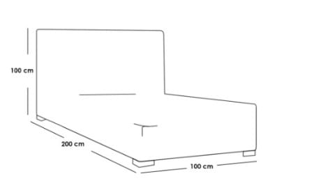 bed deminstion
