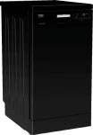 Beko Dishwasher 45 Cm6 Program 10 Person Half Load Black DFS26024B
