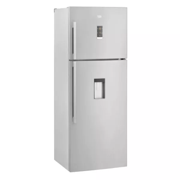 Beko Refrigerator No Frost 600 Liter With Dispenser Dark Inox RDNE600K20DX