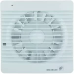 S/P Bathroom Extract Fan 16 cm 13 watt 95 M3/H White ,Decor 100