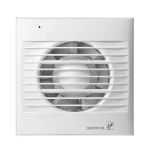 S&P Bathroom Extract Fan 18cm 16 watt 185M3/H White ,Decor 200