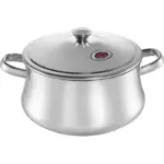 Zahran Stainless Steel Classic Stewpot Set with Glass Lid ,Classic-GL-S18,22,26