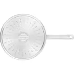 Zahran Stainless Steel Classic Saute Pan With Glass Lid ,22cm ,330031222