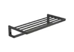 Roca Tempo Towel Rack With Towel Holder Black, A817032CN0