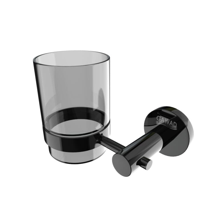 Gawad Fiorentina Bathroom Cup Holder Black ,FIA-20010B