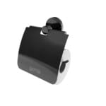 Gawad Toilet Roll Holder With Cover Black ,FIA-2003B