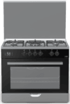 بوتاجاز فريش جامبو زجاج بلس 90 × 60 5 شعلة أسود
