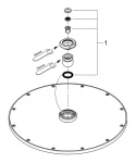 GROHE Rainshower Cosmopolitan 310 Head Shower 1 Spray ,27477000