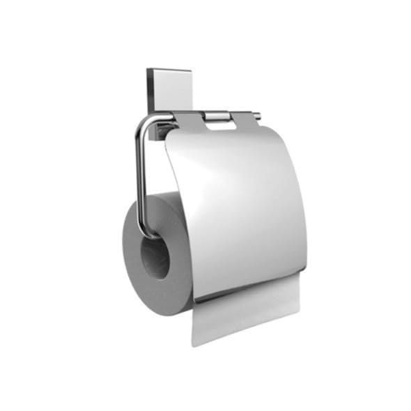 Gawad Lorenzo Roll Holder With Cover Brass ,LOR-1013