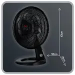 Tefal Wall Fan – Sleek Design with Advanced Airflow
