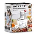 Sokany Chopper With Heavy Glass Body 800 W 3L SK-7034