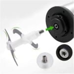 Sokany Low Noise Meat Mincel and Blender SK-7033A, White3
