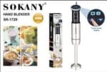 Sokany Stanless Digital Hand Blender, Sk-1729