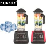Sokany multi purpose blender 5000w high power 2in1 cup food processor, SK-666