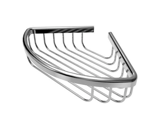 Gawad Corner Basket Verona Chrome ,VER-1007