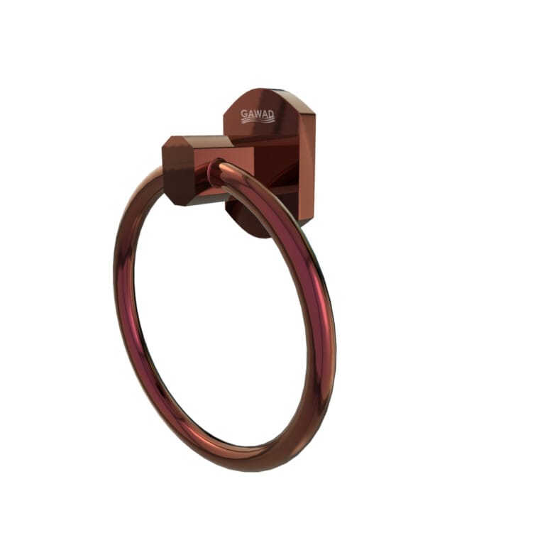 Gawad Verona Towel Holder Rose Gold ,VER-1004PVR