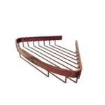Gawad Shower Corner Basket Rose Gold ,VER-1007PVR