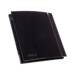 S/P Bathroom Extract Fan 18 cm 8 watt 85 M3/H Black,SILENT DESIGN-100CZ BK
