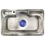 Korina Sink With Drain And strainer ,HJISP850