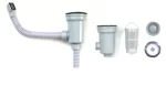 Korina Kitchen Sink With Drain 515x445mm ,ISS515