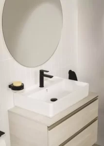 Roca Cala Basin Mixer Smooth Body Small Size A5A326ENB0 2