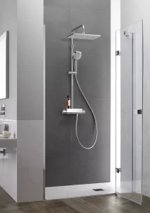 Roca Deck Square Thermostatic Shower Set A5A9C88C00