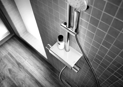 Roca Deck Thermostatic Shower Set