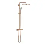 Grohe Euphoria 310 Shower System With Thermostatic Mixer Rose Gold Matt ,26075DL0