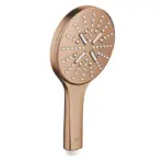 Grohe Rainshower SmartActive 130 Hand Shower 3 Sprays Rose Gold Matt ,26574DL0