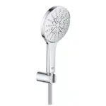 Grohe Rainshower SmartActive 130 Wall Holder Set 3 Sprays Chrome ,26581000