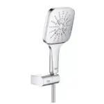 Grohe Rainshower SmartActive 130 Cube Wall Holder Set 3 Sprays Chrome ,26588000