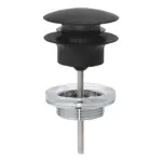 Grohe Waste Set With Push-Open Plug Phantom Black ,29510KF0