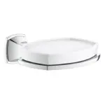 Grohe Grandera Holder With Soap Dish Chrome ,40628000