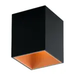 Eglo Black and Bronze aluminium plastic black Wall light