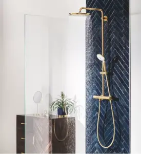 Grohe Euphoria System 310 Shower Set Matte Gold
