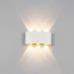 Gardenia outdoor walllight Triple white up & down 6 W IP54