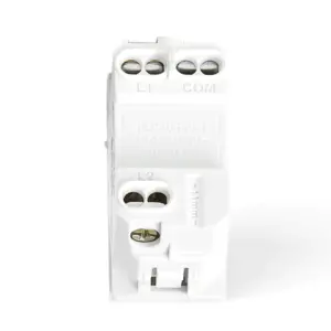 Two way switch illuminated 16A White
