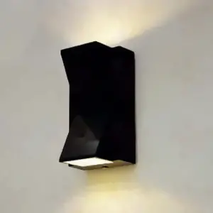 Gardenia outdoor wall light Black up & down 6W IP56