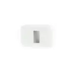 Panasonic Roma 1M plate with mounting frame White