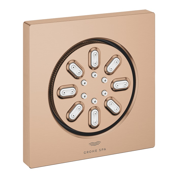 Grohe Rainshower Aqua Body Spray Cube 2 Spray Rose Gold Matt ,26802DL0