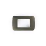 3M plate with mounting frame Black