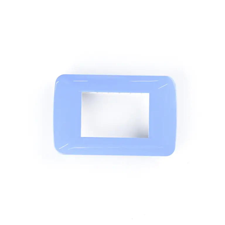 3M plate with mounting frame Blue