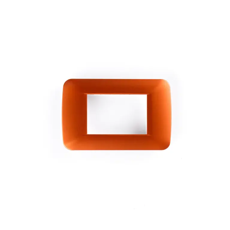 3M plate with mounting frame Bronze