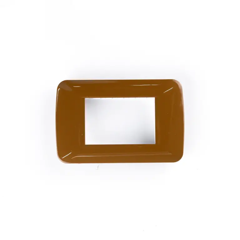 3M plate with mounting frame Brown