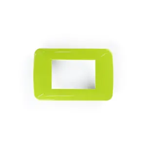 3M plate with mounting frame Green
