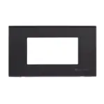 Panasonic 3M plate with mounting frame black Wide