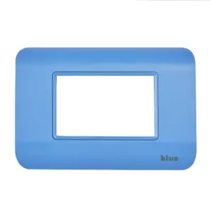 3M plate without mounting frame Flat Blue