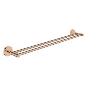 Grohe Essentials Double Towel Rail Rose Gold ,40802DA1